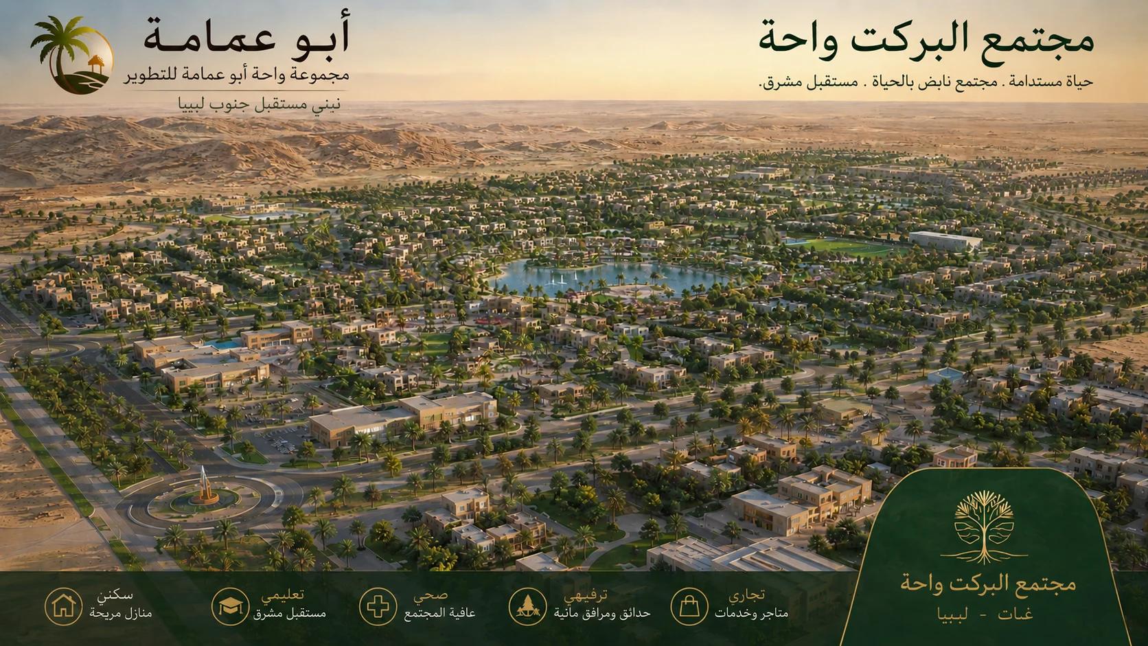 تطوير واحة أبوعمامة